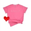 Simply Sage Market Women's Be Mine Heart Short Sleeve Garment Dyed Tee - 3 of 3
