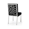 Meridian Furniture,Opal Black Velvet Dining Chair, Set of 2 - 2 of 4