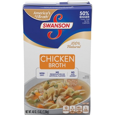 Swanson Gluten Free Chicken Broth - 48oz