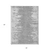 Silver Gray And Ivory Abstract Washable Indoor Outdoor Area Rug - 3 of 4