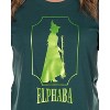 Wicked Pajamas Women's Elphaba Destined To Fly Shirt and Pants Pajama Set - 2 of 4