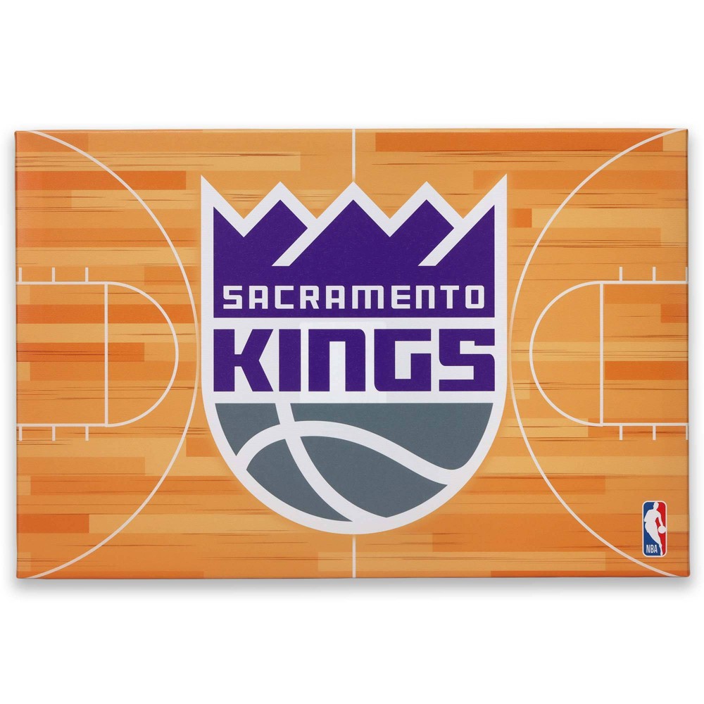 Photos - Wallpaper NBA Sacramento Kings Court Canvas Wall Sign