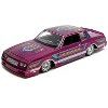 1986 Chevrolet Monte Carlo SS Lowrider Pink Metallic with Graphics "Lowriders" Series 1/24 Diecast Model Car by Maisto - 2 of 3
