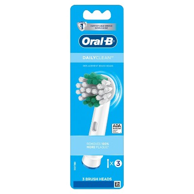 Oral-B Daily Clean Electric Toothbrush Refill Heads - 3ct