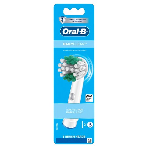 Oral-B Daily Clean Electric Toothbrush Refill Heads - 3ct - image 1 of 3