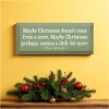 Slickblue Grinch Christmas Quote Wood Sign – Maybe Christmas Means More – Rustic Holiday Wall Decor 7x18, Color Options - 2 of 3