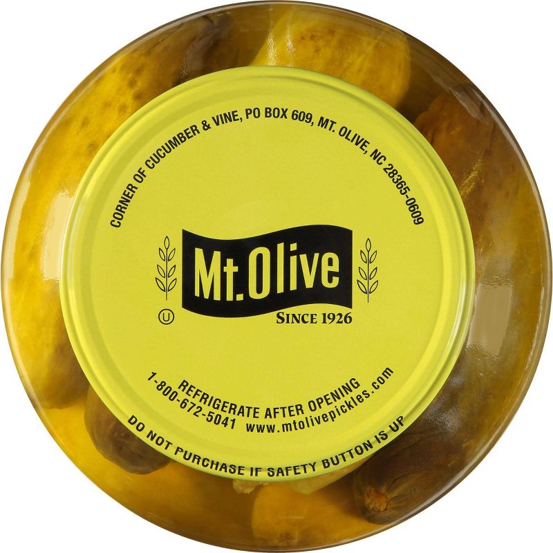 Mt. Olive Fresh Pack Kosher Dills - 128 fl oz, 4 of 5