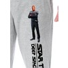 Star Trek Men's Deep Space Nine Captain Benjamin Sisko Lounge Pajama Pants Heather Grey - image 3 of 3