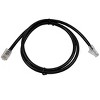 Monoprice Cat5e Ethernet Patch Cable - 2 Feet - Black | Network Internet Cord - RJ45, Stranded, 350Mhz, UTP, Pure Bare Copper Wire, 24AWG - Zeroboot - 2 of 4