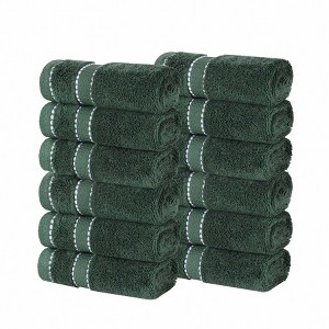 Cotton Heavyweight Ultra-Plush Luxury Towel Set by Blue Nile Mills - 1 of 4