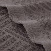 Basketweave Luxury Cotton Jacquard 3 Piece Assorted Towel Set by Blue Nile Mills - 4 of 4