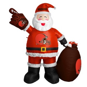 NFL Cleveland Browns Inflatable Santa - 1 of 1
