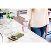 100 North 20 Ounce Stainless Steel On the Go Travel Tumbler With Push Top Lid, New Year Same Hot Mess White - 4 of 4