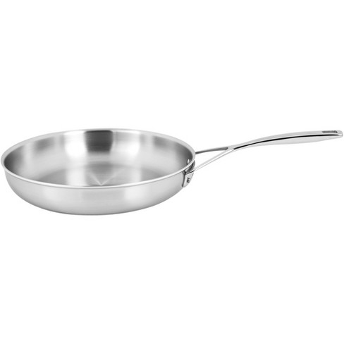 Demeyere Essential 5-Ply 4-Qt Stainless Steel Saucepan With Lid