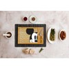 Toscana Disney Mickey Mouse Icon Glass Top Cutting Board and Knife Set - 2 of 3