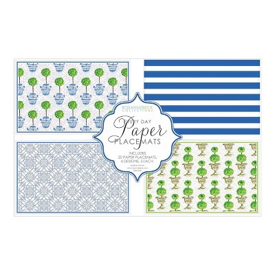 Topiaries Disposable Placemats