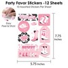 Big Dot of Happiness Rodeo Cowgirl - Pink Western Party Favor Sticker Set - 12 Sheets - 120 Stickers - 3 of 4