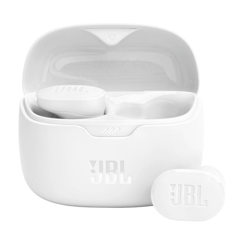 Refurbished JBL Tune Buds True Wireless Bluetooth Active Noise Canceling Earbuds - White Target Certified Refurbished