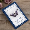 Anna-Kaci Empress Monarch Butterfly Purple Crystal Rhinestone Brooch Pin - 3 of 4