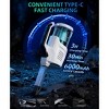 HONGGE Cordless Handheld Vacuum Cleaner 8000Pa Strong Suction, Washable HEPA Filter, Type-C Fast Charging, for Car & Home Cleaning - 3 of 4