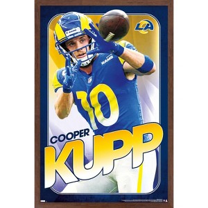 Trends International NFL Los Angeles Rams - Cooper Kupp 22 Framed Wall Poster Prints - 1 of 4
