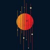 Men's Design By Humans Solar System By xtrashape T-Shirt - 2 of 4