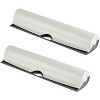 Hutzler Refillable Wrap Dispenser, Set of 2 - Stores & Dispenses Foil, Plastic Wrap, Wax Paper and Parchment Paper - 2 of 4