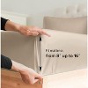 100% Cotton 400 Thread Count 4 Piece Sheet Set - Soft & Cozy Sateen Bed Sheets - CGK Linens - 4 of 4