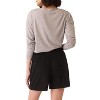 Rekucci Women's Soft Knit Loungewear Shorts with Pockets - 3 of 4