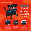 Baby Trend Expedition Push or Pull Stroller Wagon Plus with Canopy, Choose Between Car Seat Adapter or Built In Seating for Children - image 2 of 4