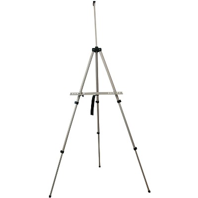 Silver Lead Floor Easel, Aluminum