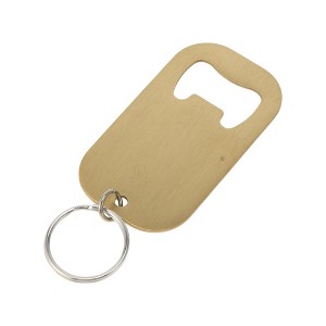 Unique Bargains Bottle Opener Standard Wine Opener Large Hand Clean Only Stainless Steel 1.5"x2.76" 1Pcs - 1 of 4