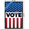 Trends International Vote Framed Wall Poster Prints - 3 of 4