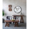 VYNXARIA 31.5*0.5" Theodor Mirror with industrial design Round Mirror with Metal Frame for Wall Decor & Entryway Console Lean Against Wall - 2 of 4
