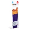 KINGART Brush Set Gold Nylon Art & Craft 10 pc - 4 of 4