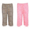 JEFFRICO Pajamas For Women 2 Pack Capri Set Sleepwear Soft Pajamas Short Sleeve Pajamas Sleepshirt With Capri Pants - 4 of 4