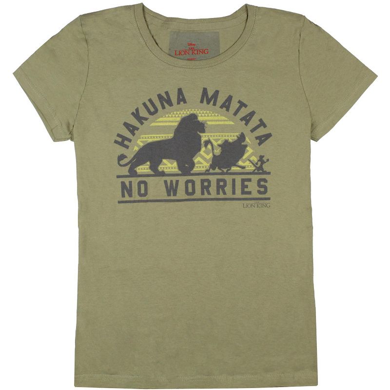 Disney The Lion King Junior's Hakuna MatataTribal Design T-Shirt, 1 of 4