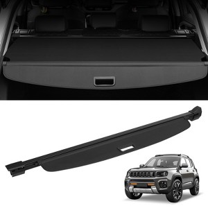 VEVOR Retractable Cargo Cover, Upgraded Waterproof Trunk Cover Security Shield Shade for Jeep Grand Cherokee 2 Row 2022-2024, Black - 1 of 4