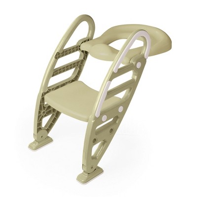 thumbnail interactive-video image 1 of COOSEYA Toilet Training Ladder - 6 Height Adjustable Potty Step Stool For Toddlers 1 of 6