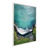 Sylvie Maui Black Sand Beach I Framed Canvas by Rachel Bolgov - Kate & Laurel All Things Decor - image 2 of 4