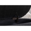 NicBex Storage Bench Velvet Fabric Accent Stools with Wood Legs for Bedroom and Entryway, Black - 4 of 4