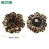 Unique Bargains Alloy Satin Fabric Big Flower Dainty Brooch Pin 1 Pc - 3 of 4