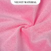 Large Pink Decorative Bow 30"×18" with 40" Tails – Elegant Fabric Bows for Birthday Party, Wedding Backdrop, Christmas Tree - 3 of 4