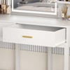 Aheaplus Makeup Vanity with Mirror and Lights - 3 of 4
