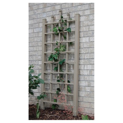 64" Camelot Vinyl Trellis - Mocha - Dura-Trel