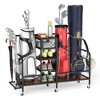 Arceso 36 Inch Golf Bag Organizer, Golf Storage Organizer for Garage with Wheels,  Golf Clubs, Golf Equipment Accessories - 2 of 4