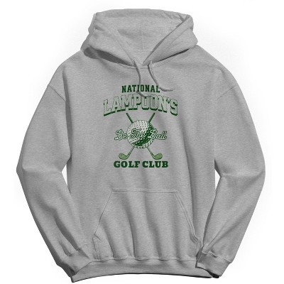 National Lampoon Men's Golf Club Green Father'S Day Long Sleeve Graphic Cotton Sweatshirt Hoodie