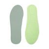 Unique Bargains Height Increase 0.59" Shoe Inserts Fit Shoe Size 43/45 Green Gray 1 Pair - 3 of 4