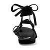 Journee Collection Womens Mischa Ankle Wrap Low Block Heel Sandals Black 6.5 - 3 of 4