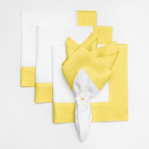 Solino Home Linen Dinner Napkins | Contempo - 1 of 4